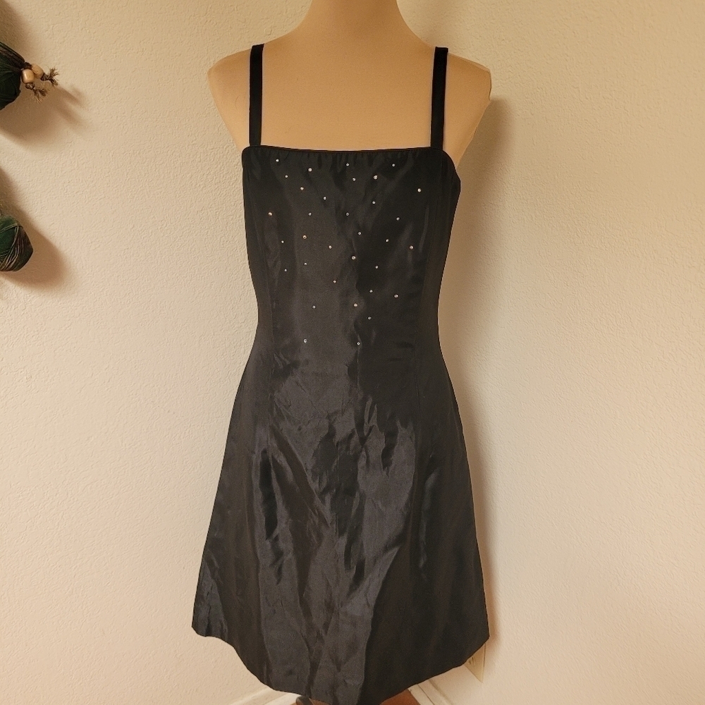 Jessica McClintock for Gunne Sax Black Dress